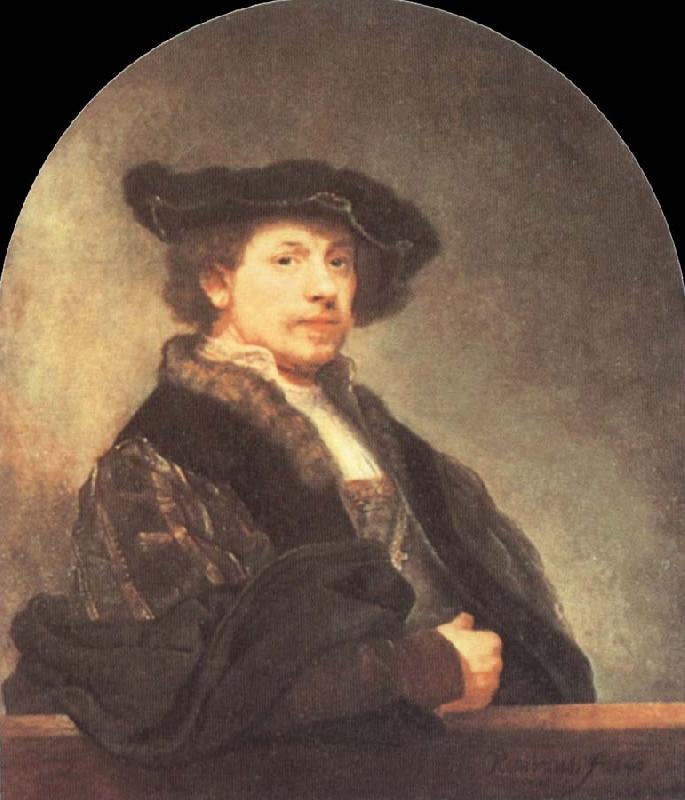 REMBRANDT Harmenszoon van Rijn Self-Portrait at the Age of Thrity-Four